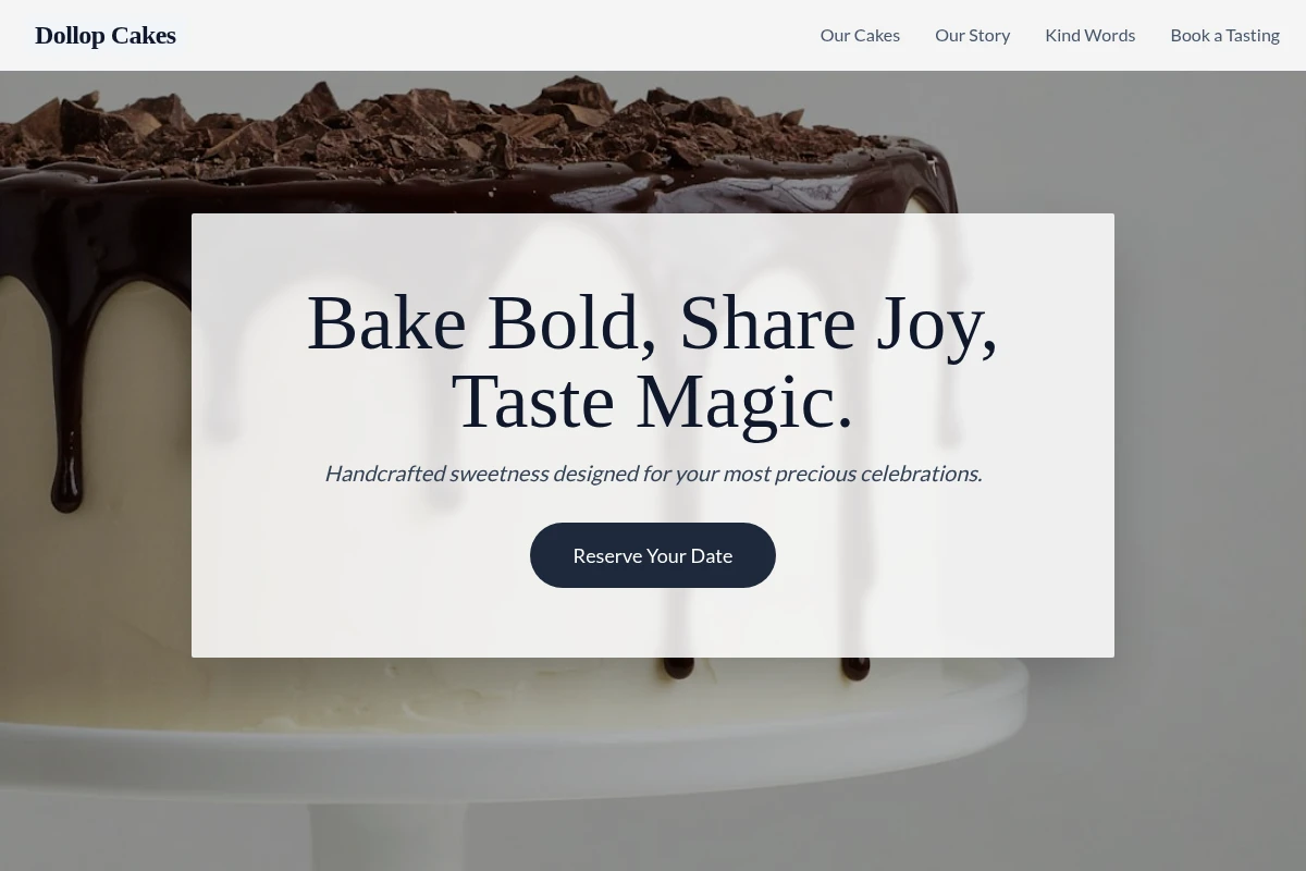 Dollop Cakes