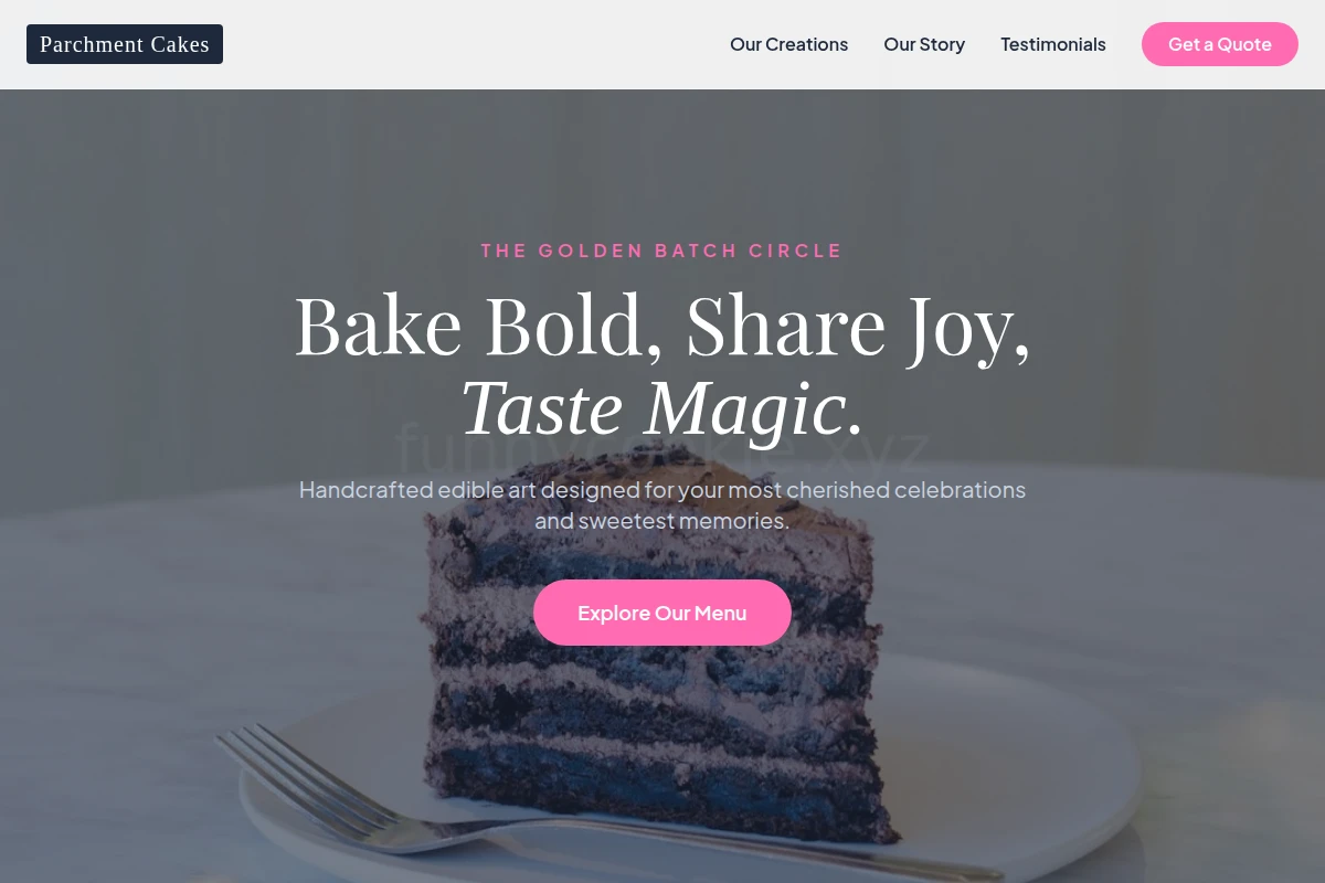 Parchment Cakes