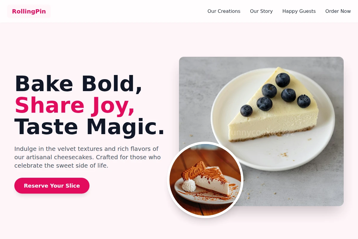 RollingPin Cheesecake