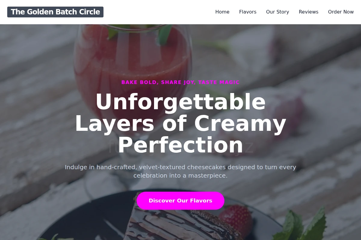 Filling Cheesecake
