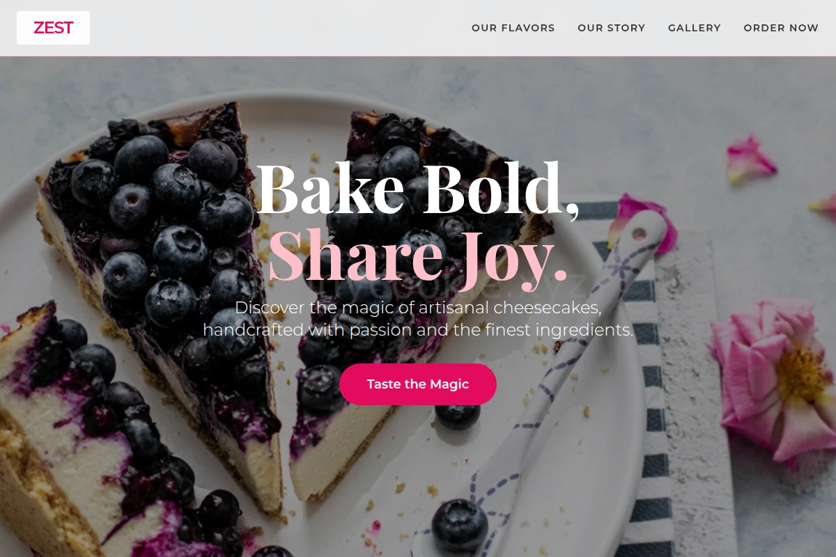 Zest Cheesecake