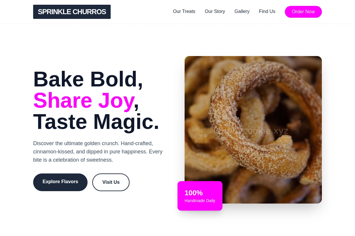 Sprinkle Churros