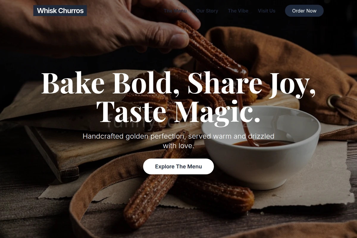 Whisk Churros