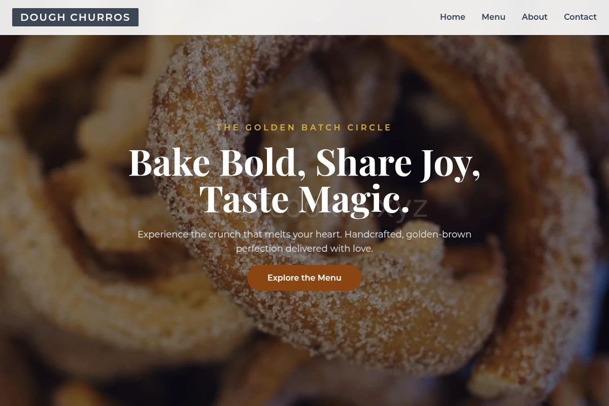 Dough Churros