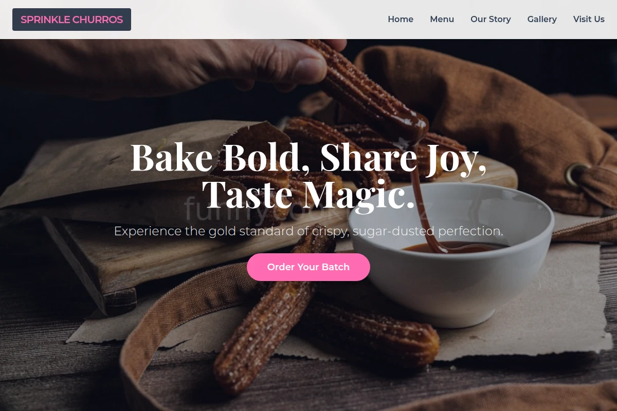 Sprinkle Churros