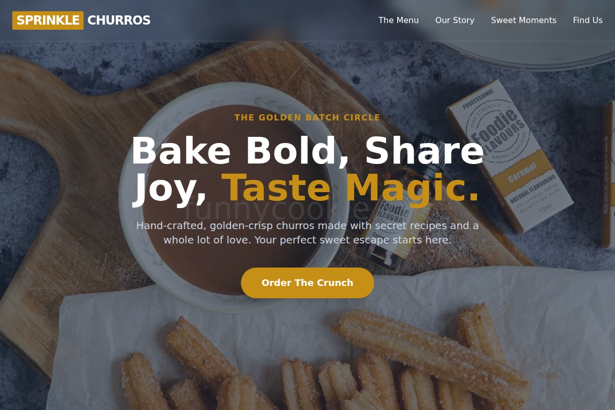 Sprinkle Churros