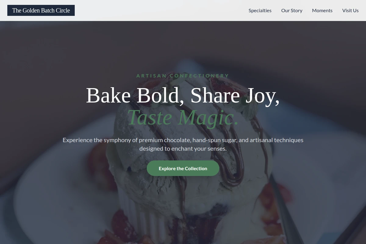 Confection Dessert