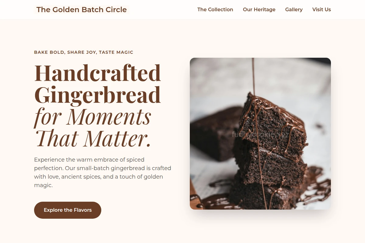 Gingerbread Dessert