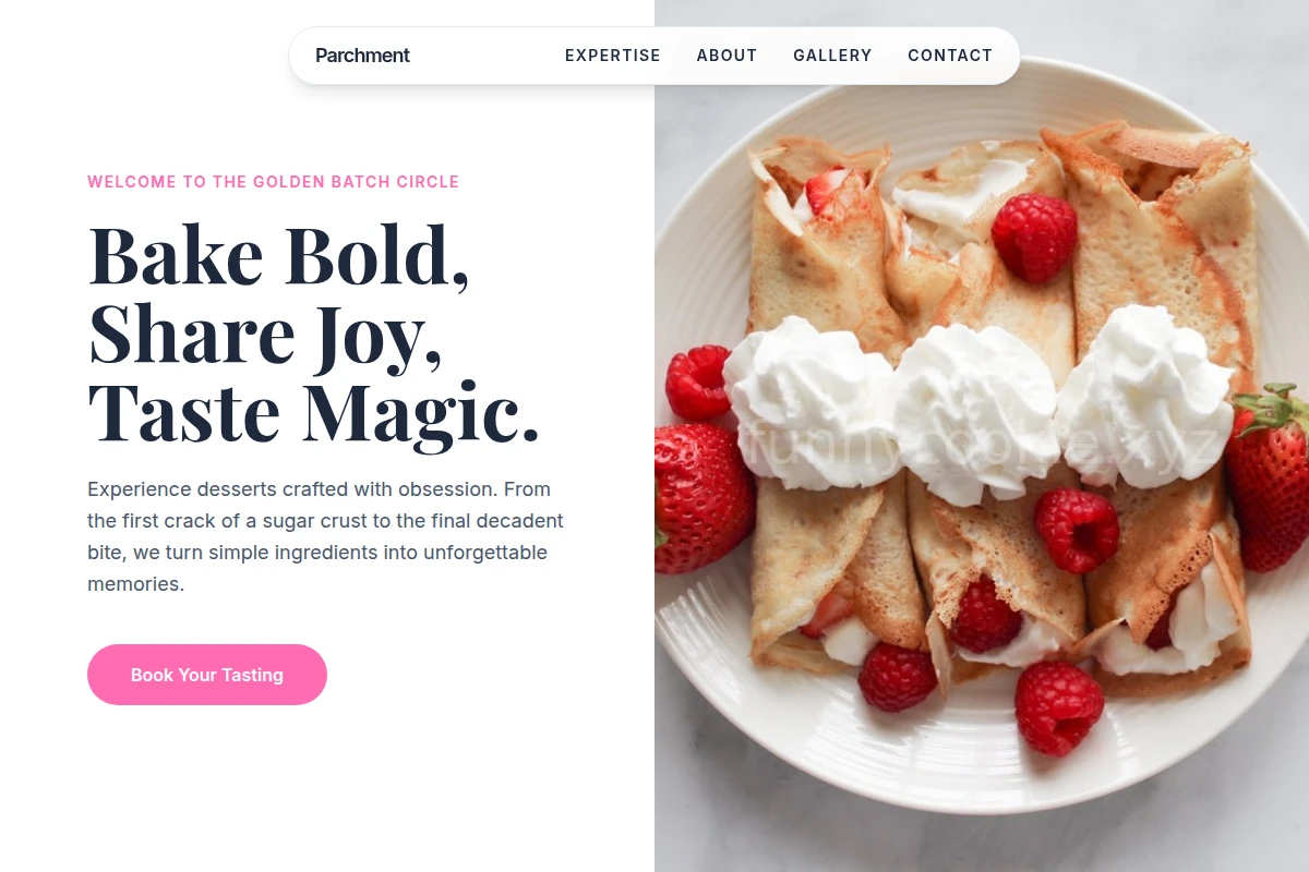 Parchment Dessert