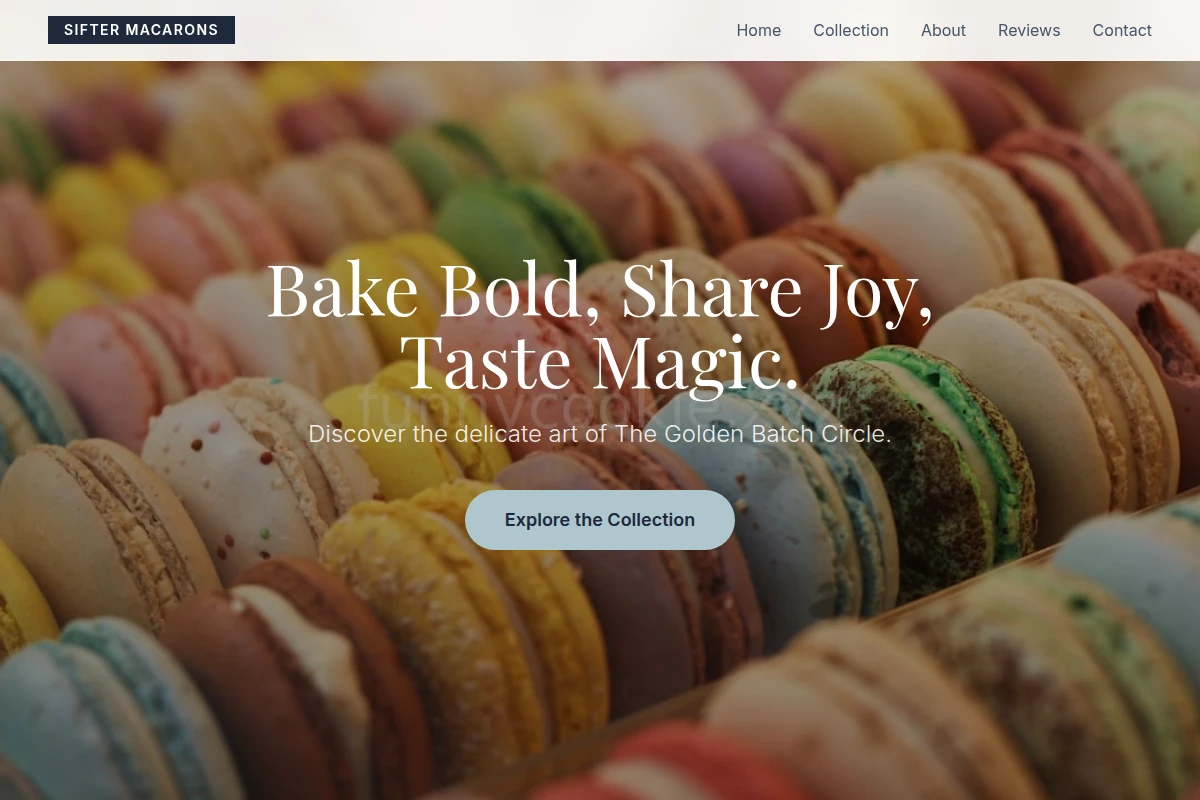 Sifter Macarons