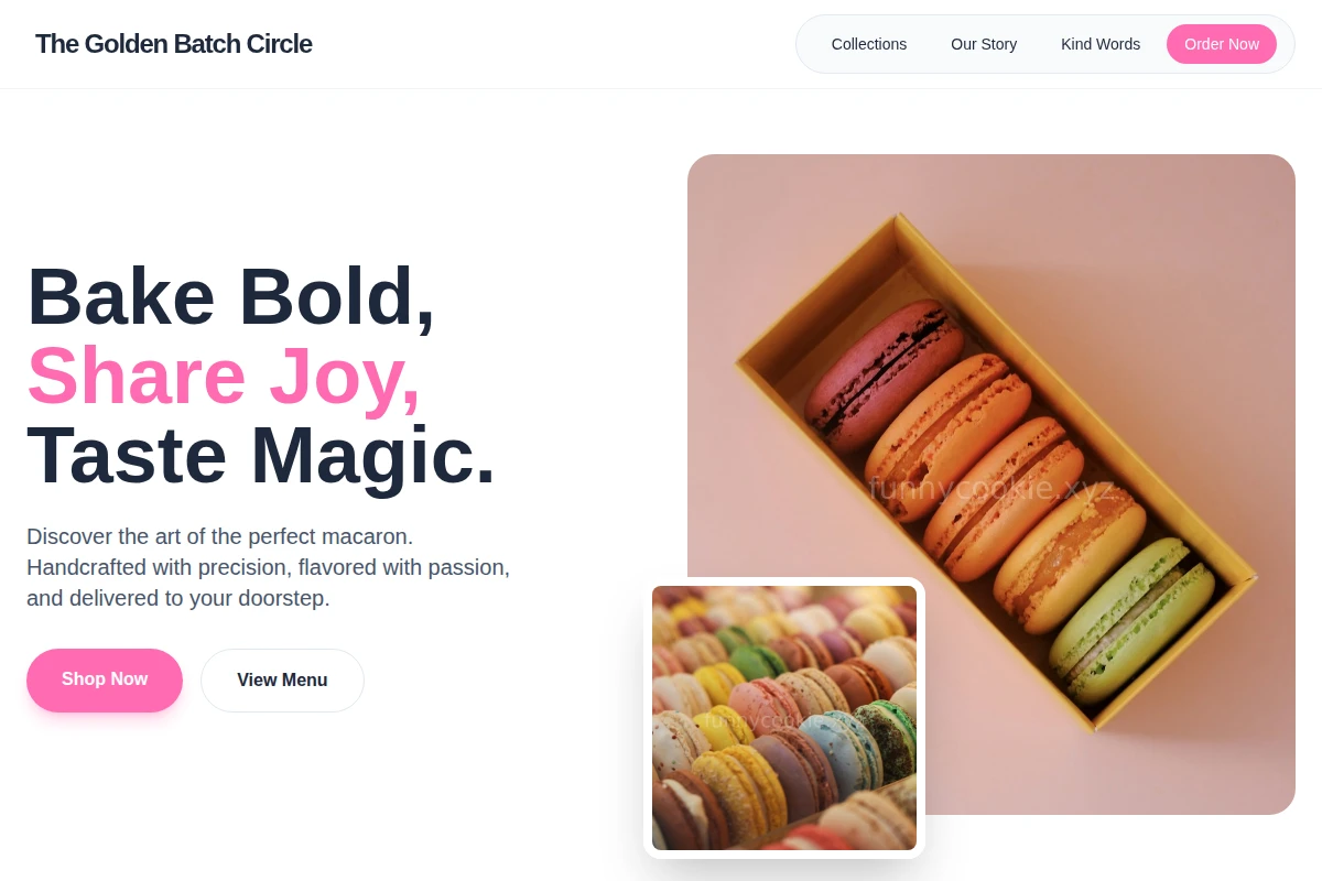 Apron Macarons