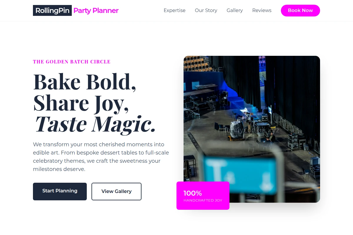 RollingPin Party Planner
