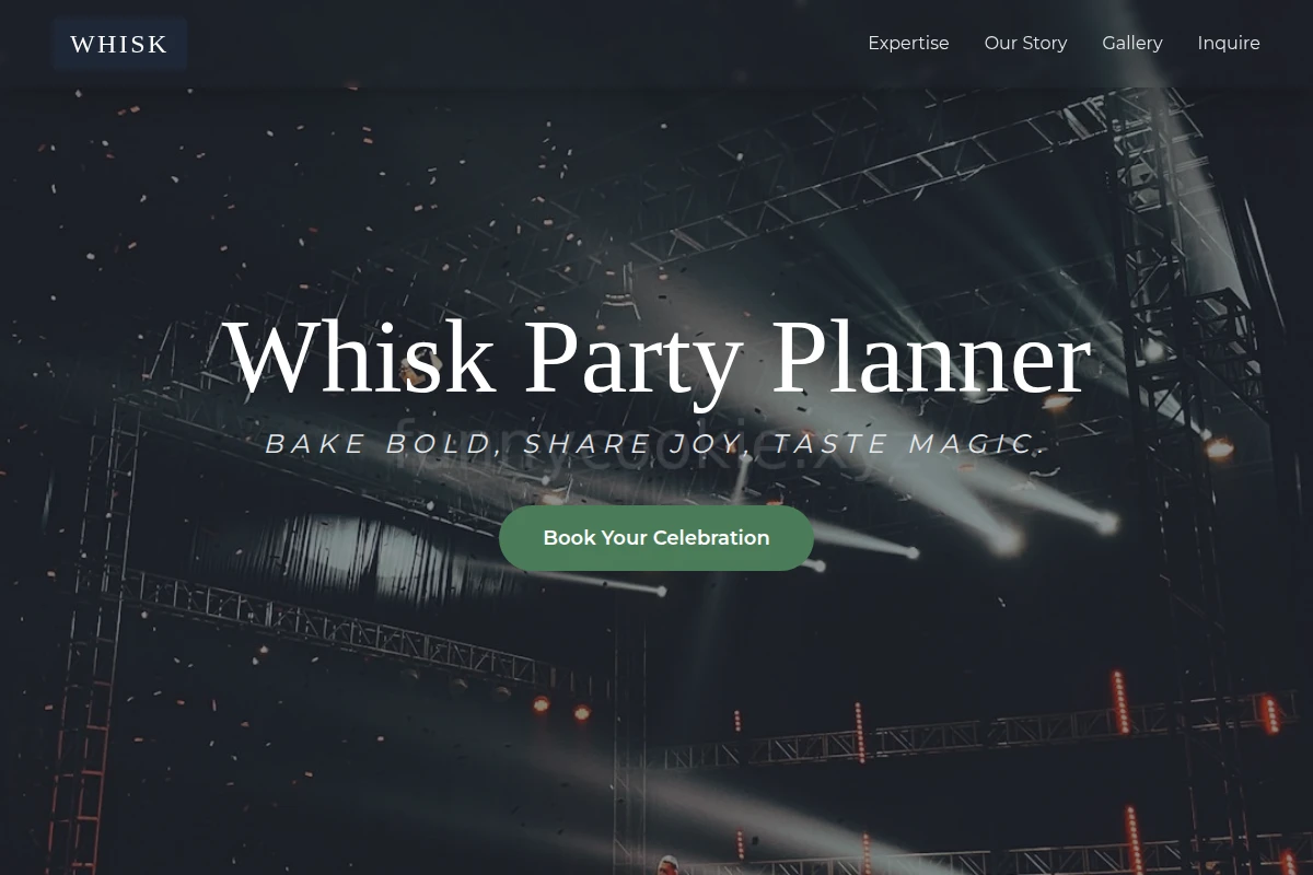 Whisk Party Planner