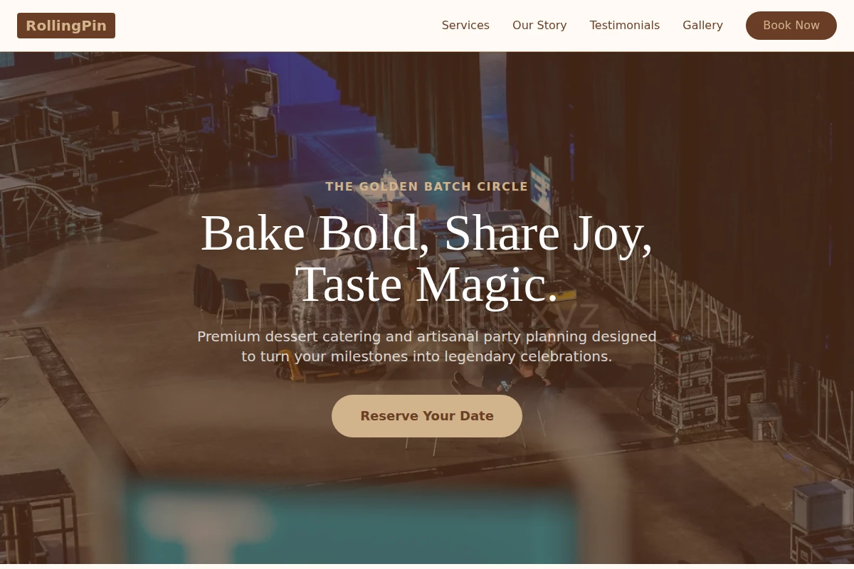 RollingPin Party Planner