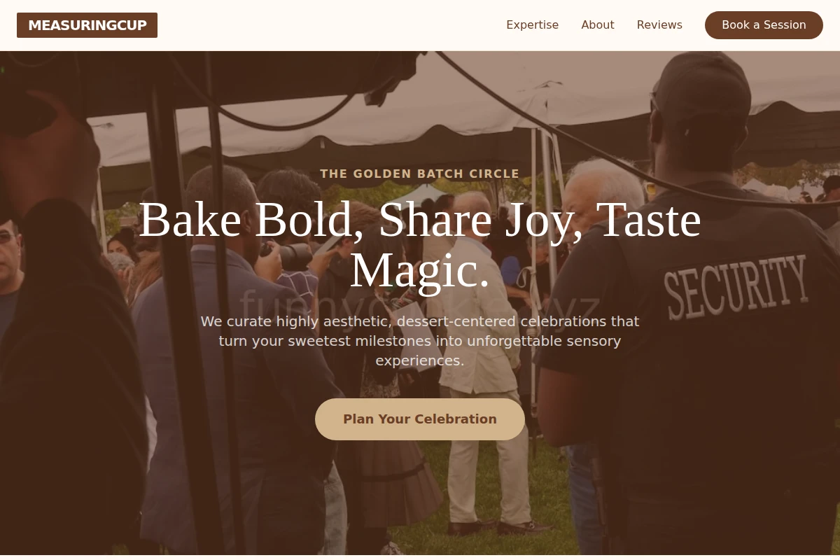 MeasuringCup Party Planner