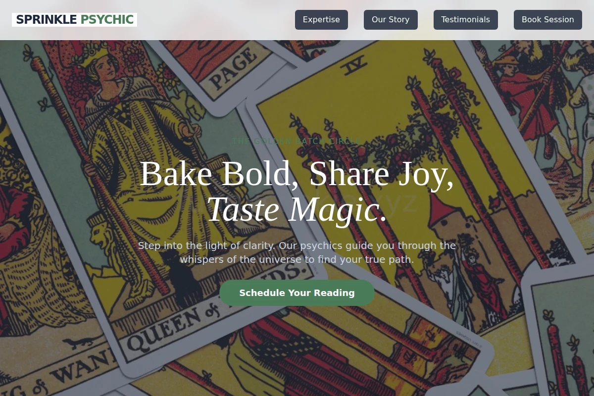 Sprinkle Psychic Fortune Telling Parlor