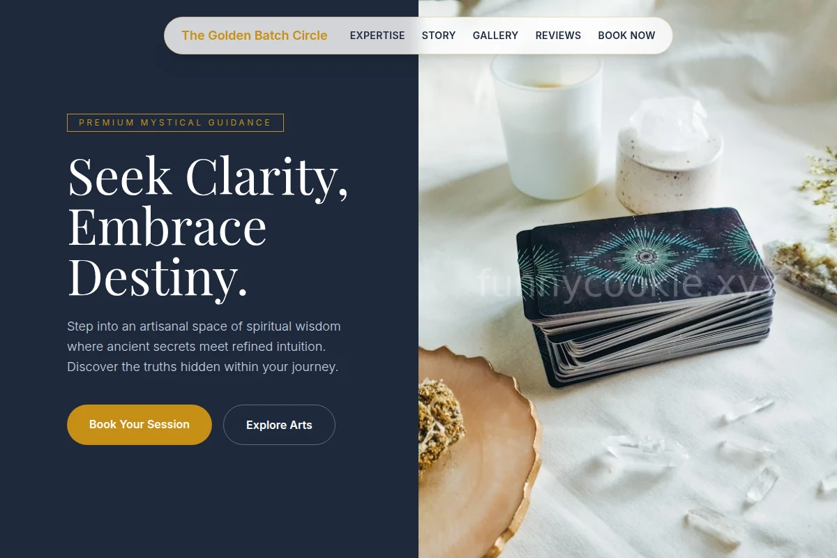 Gourmet Psychic Fortune Telling Parlor